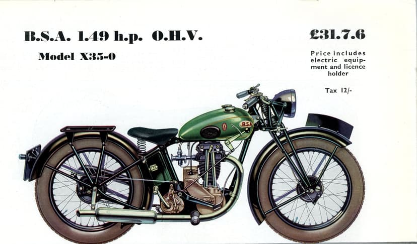 Bsa X - 1