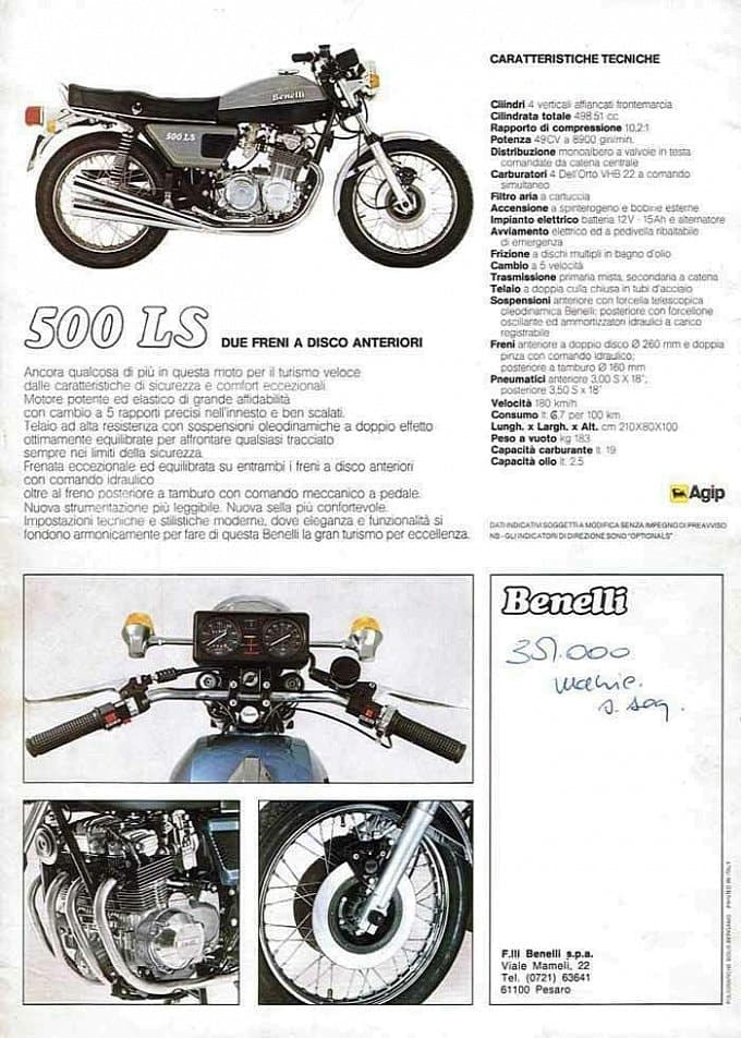 Benelli 500 LS - 1