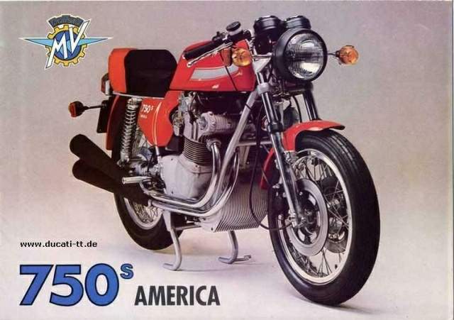 MV AGUSTA 750 S America